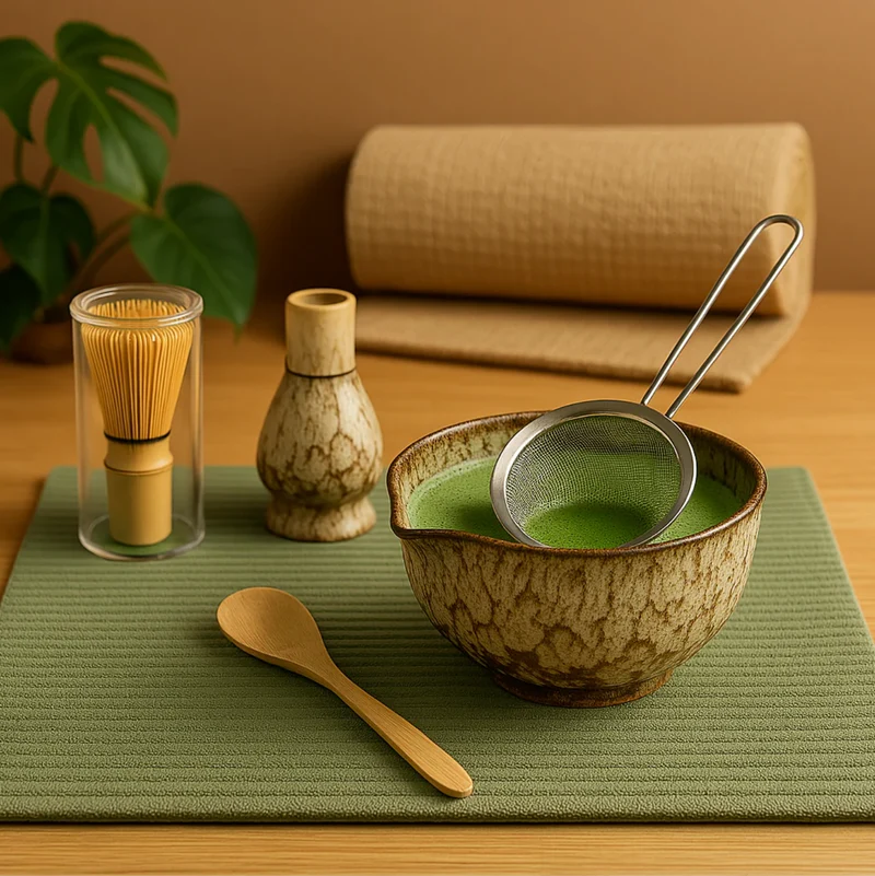 Kit Complet pour Matcha Japonais - 6PCS