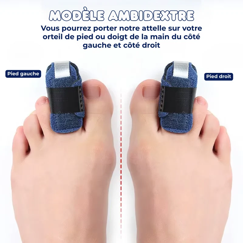 Attelle Redresseur pour Orteils Marteau et Griffe - 1 ACHETÉE = 1 OFFERTE