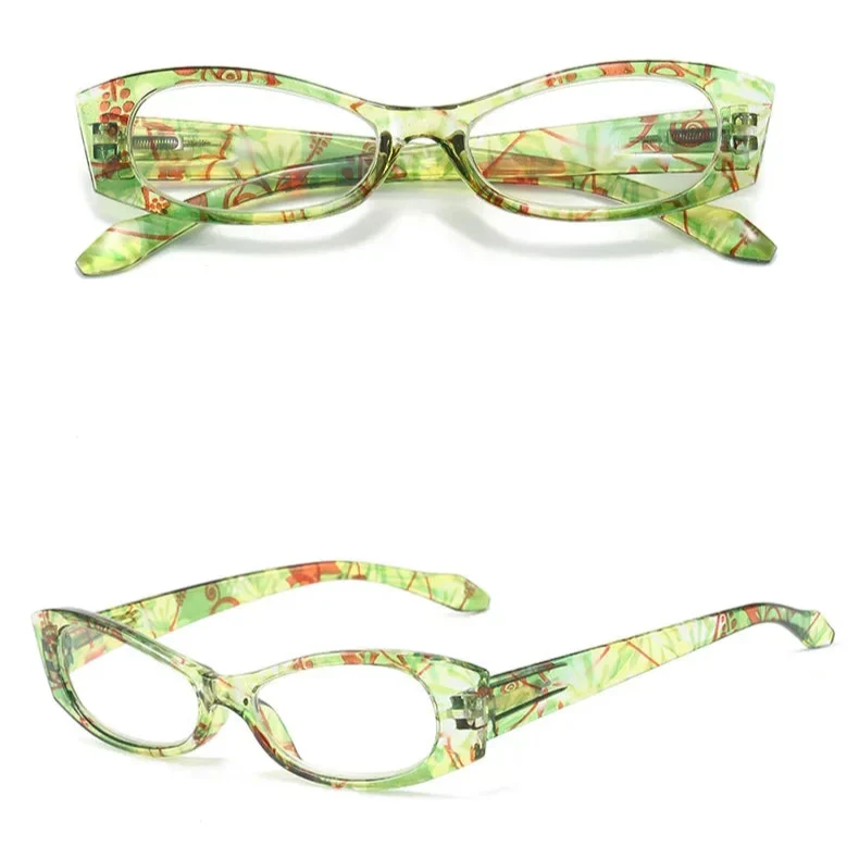 Lunettes de lecture pour presbyte à Motif floral - Étui OFFERT