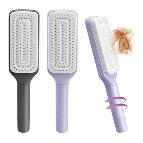 Brosse Coiffante Auto-Clean Anti-Statique
