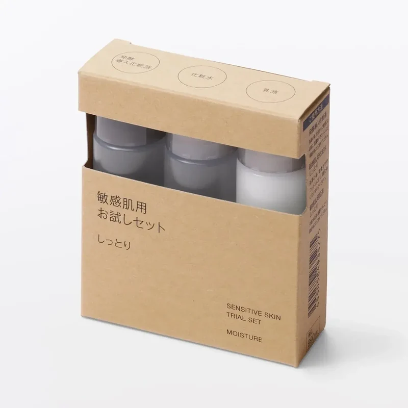 Muji Sensitive Skin Moisturizing Trial Set 20mL x3