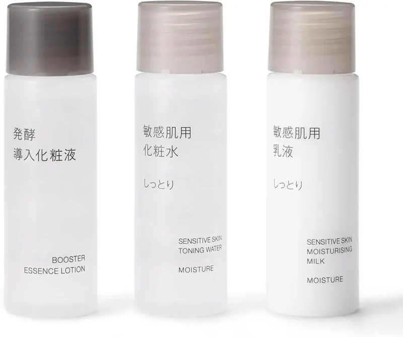 Muji Sensitive Skin Moisturizing Trial Set 20mL x3