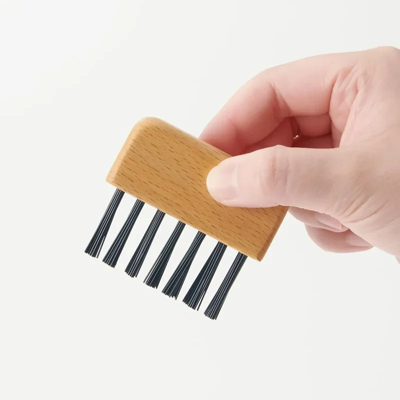 Muji Beech Wood Hair Brush Cleaning Tool 6cm for Daily Use