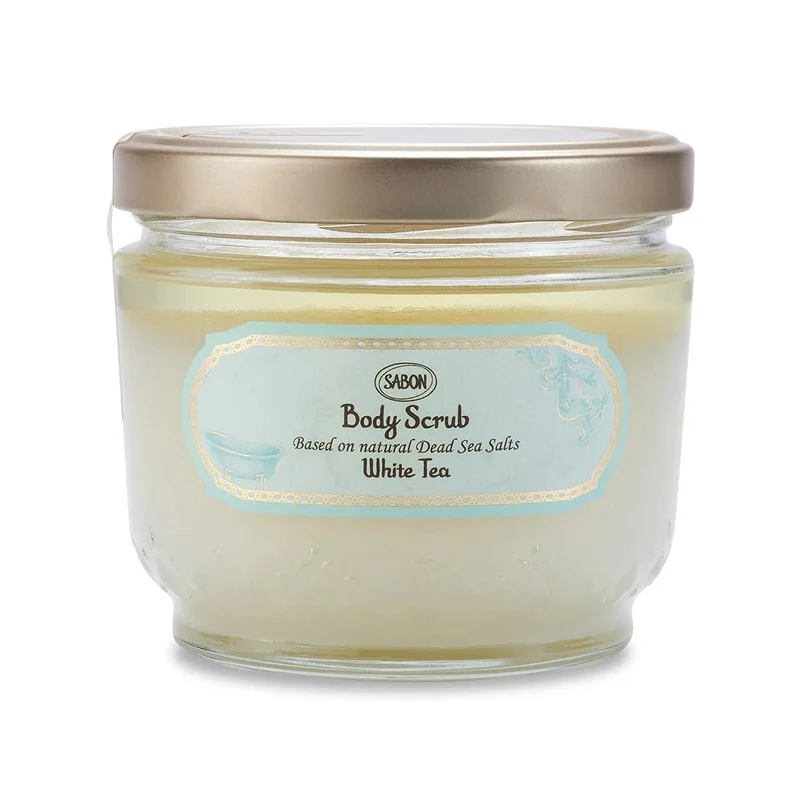 SABON Body Scrub White Tea 600g