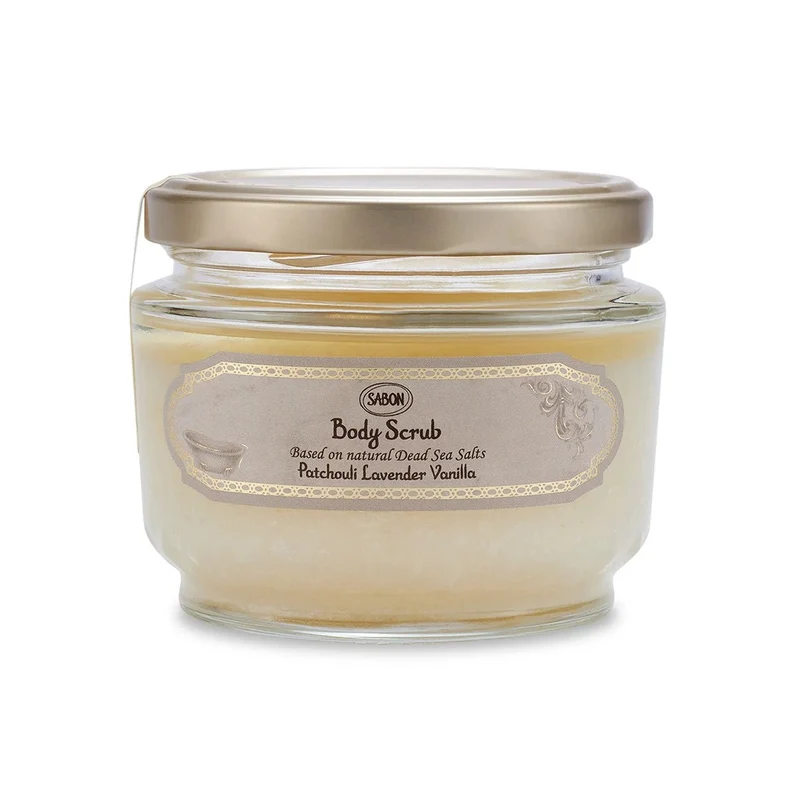 SABON Body Scrub Patchouli Lavender Vanilla 320g