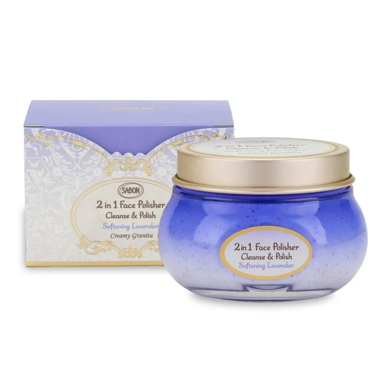 SABON Face Polisher Relaxing Lavender 125mL