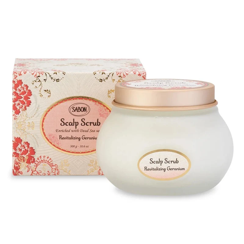 SABON Scalp Scrub Replenishing Geranium 300g