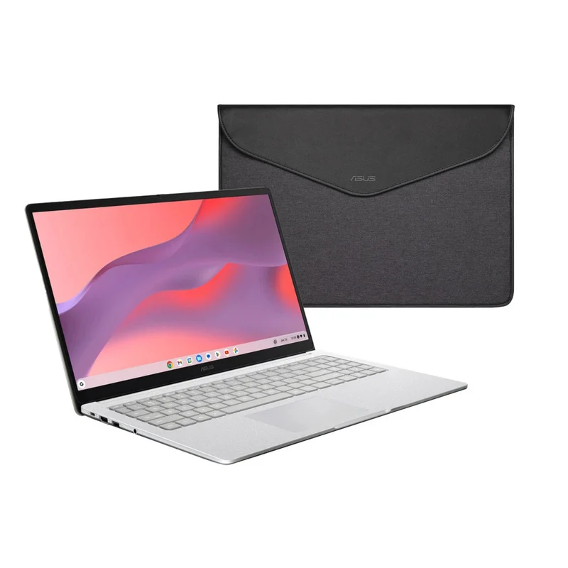 ASUS - Ensemble Ordinateur Portable Chromebook CX15 et Pochette de Transport *Boite Ouverte*