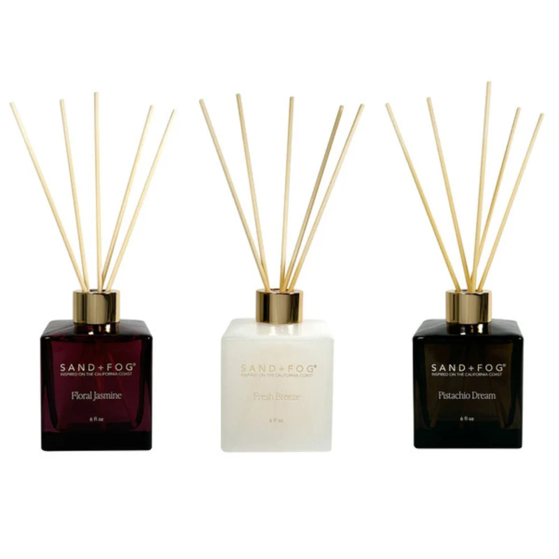 SAND + FOG - Ensemble de 3 Diffuseurs à Roseaux de 177 ml