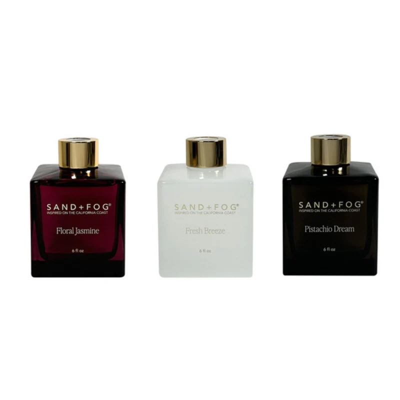 SAND + FOG - Ensemble de 3 Diffuseurs à Roseaux de 177 ml