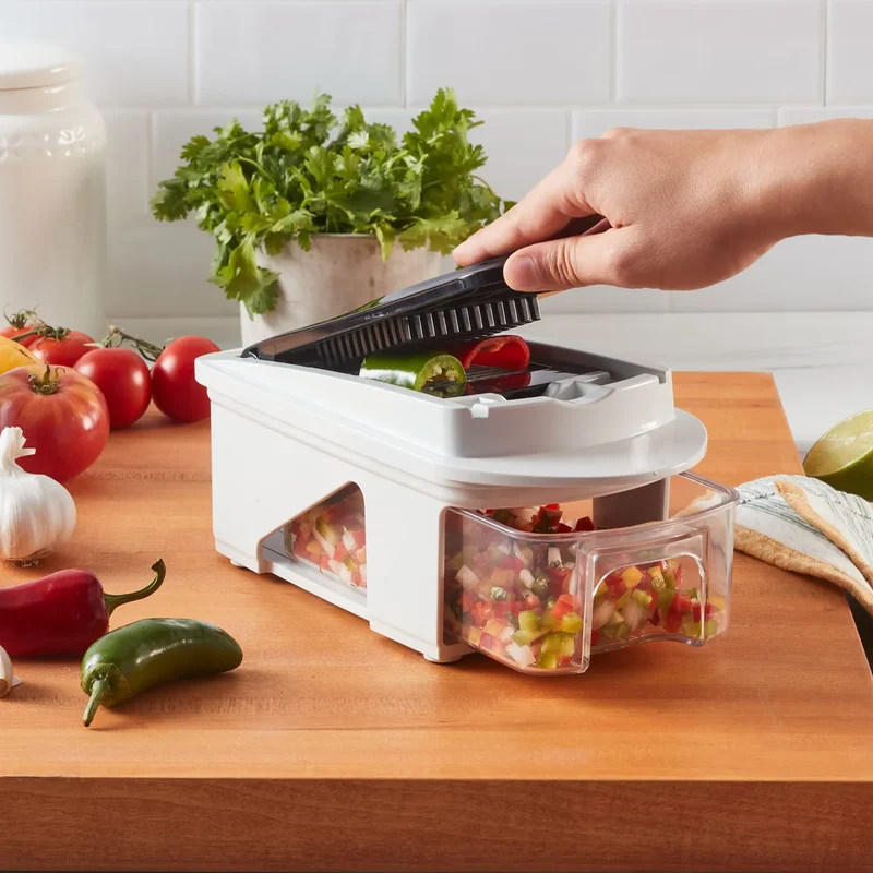 MIU - Hachoir à Légumes et Trancheuse, 11 Pièces