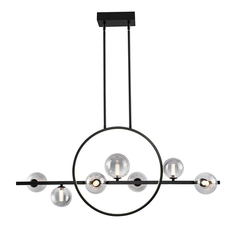 HOUSEMARK - Luminaire Suspendu à 8 Ampoules Luna
