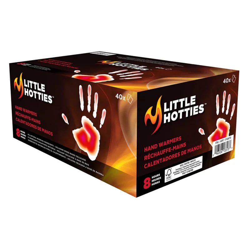 LITTLE HOTTIES - 40 Paires de Réchauffe-Mains