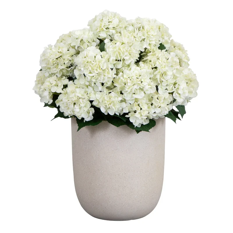 NEARLY NATURAL - Plante Hortensia Artificielle