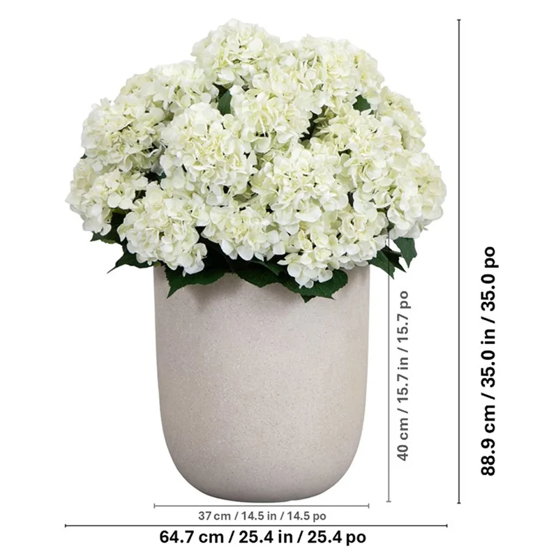 NEARLY NATURAL - Plante Hortensia Artificielle