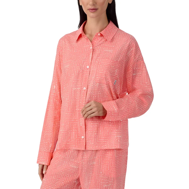 DKNY - Pyjama Tissé 2 Pièces pour Femme