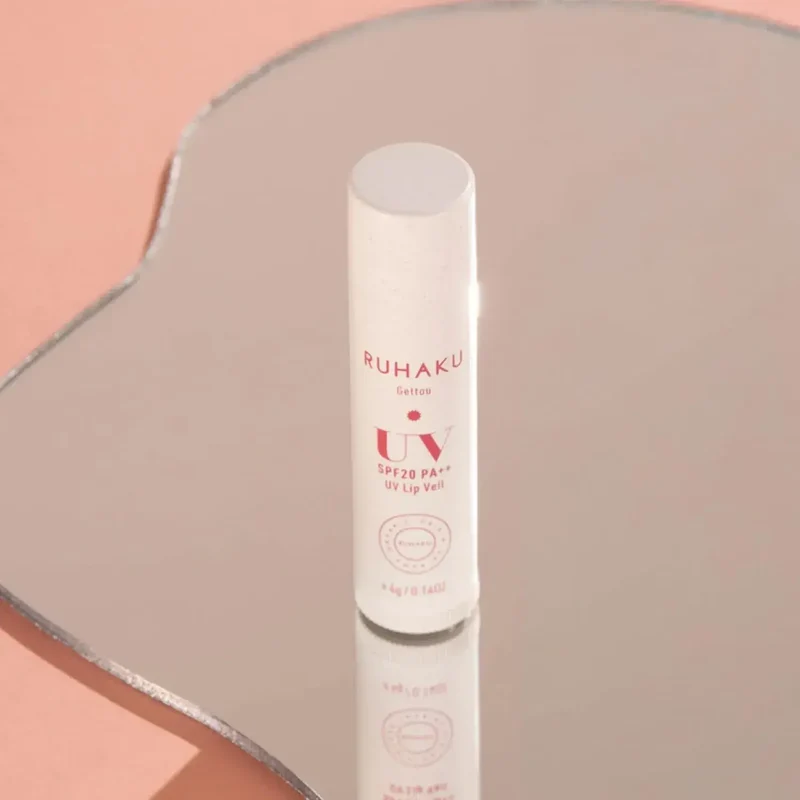Ruhaku UV Lip Veil Sunscreen Lip Balm SPF20 PA++ for Daily Use