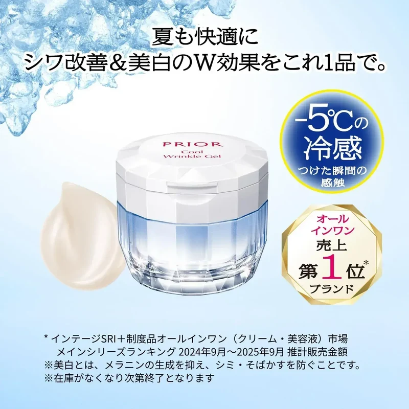 Prior All-in-One Medicated Cooling Wrinkle Beauty Gel 90g