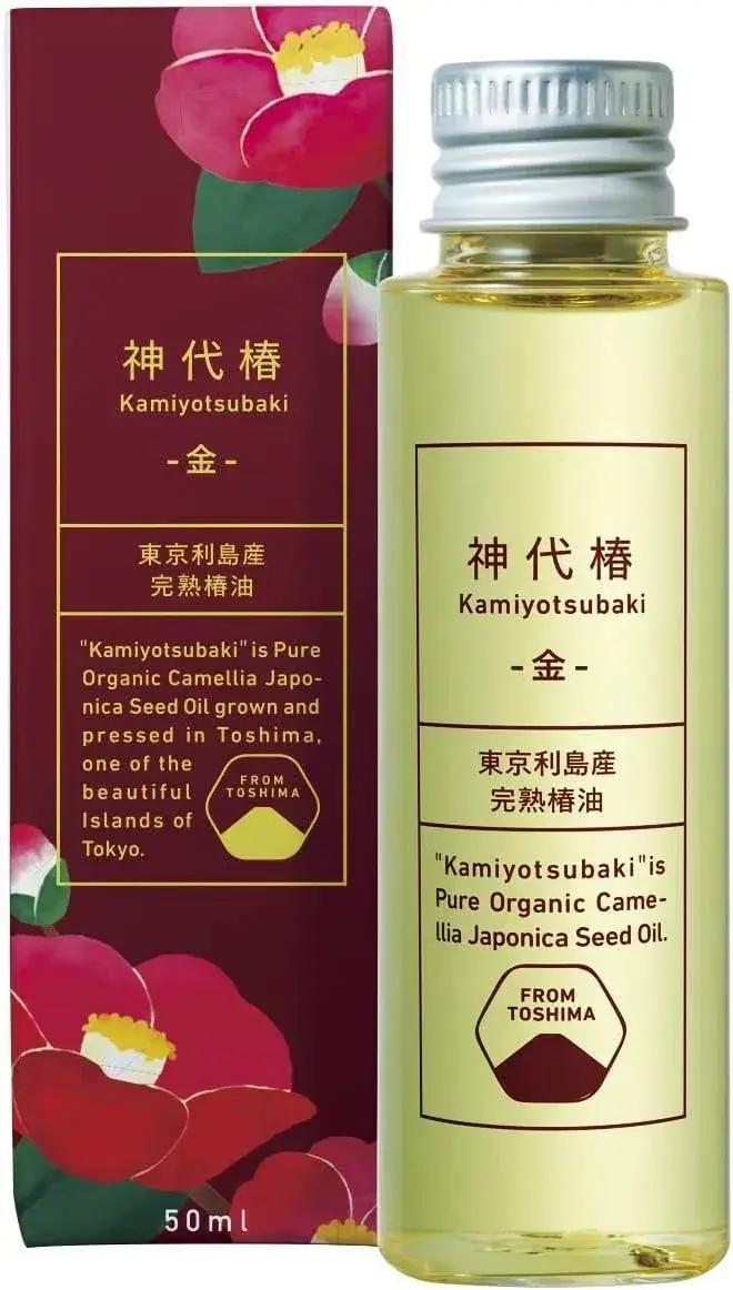 Jindai Tsubaki Shintai Pure Camellia Oil for Protection, 50ml