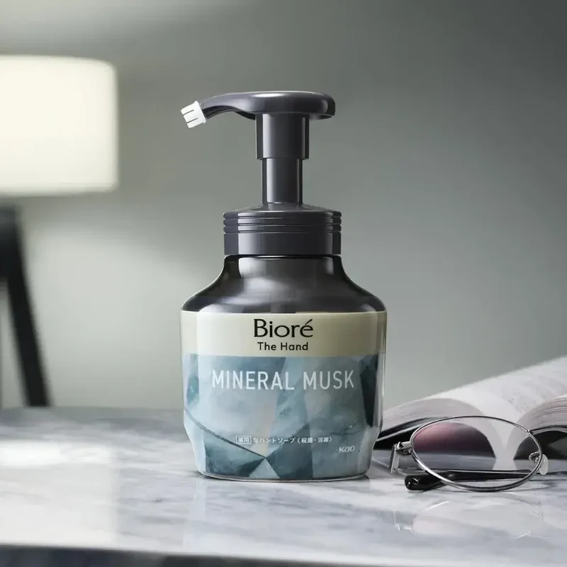 Biore U Quality Foaming Hand Soap Mineral Musk Pump 9.5 fl oz