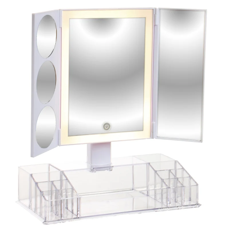 Miroir de maquillage LED