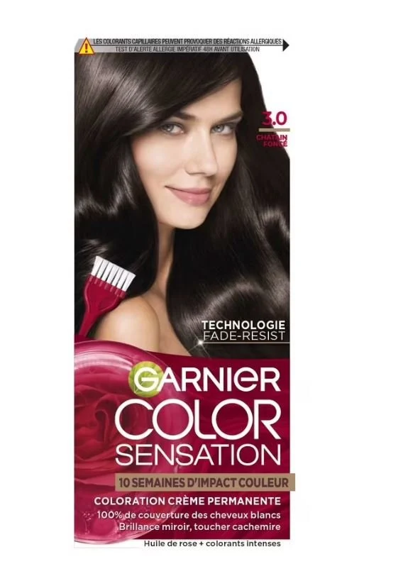 Coloration Color Sensation 3.0 châtain foncé