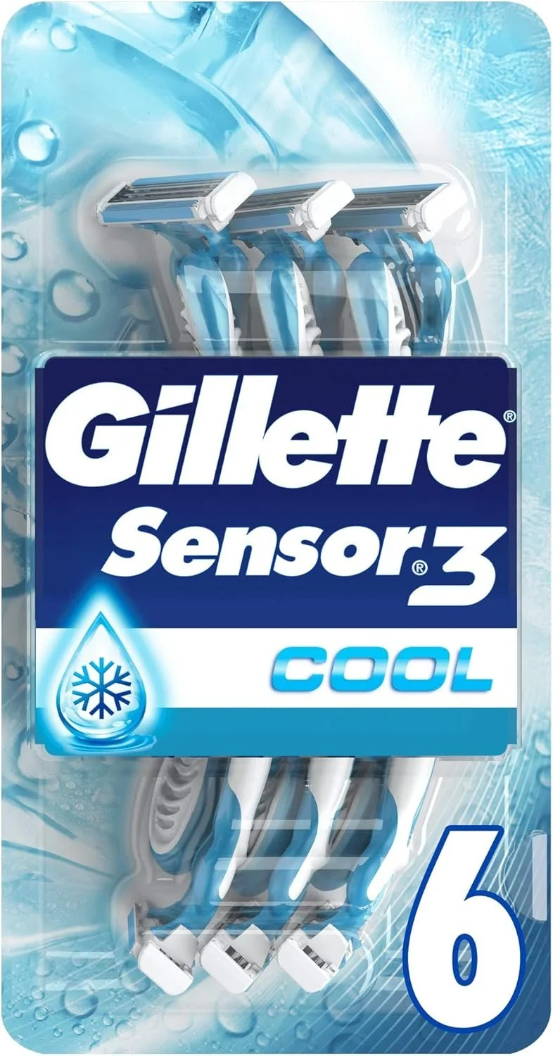 6 rasoirs jetables Sensor 3 cool