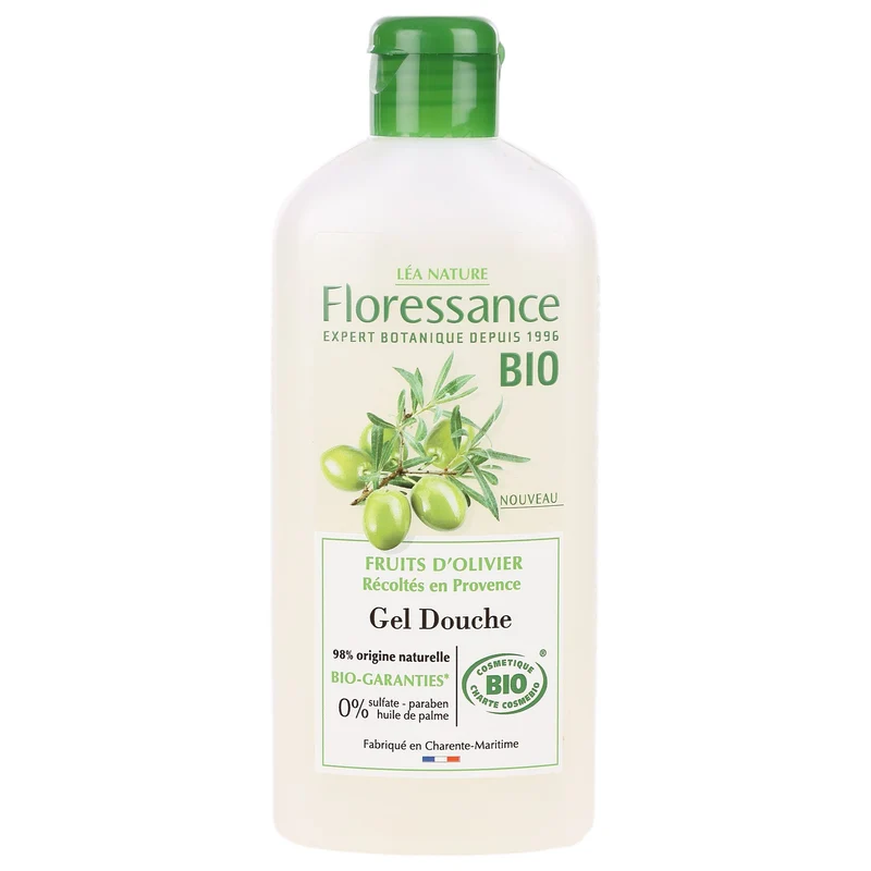 Gel douche fruits d'olivier