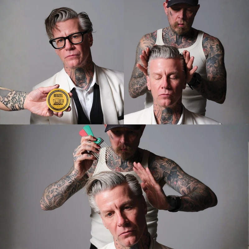 Pommade d'argile "Severed Head Pomade" - Tenue forte, fini mat (95.8g/3.38oz)