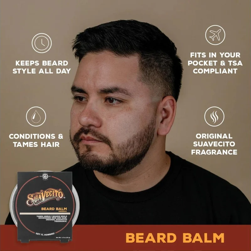 Baume à barbe Original "Beard balm" - Dompte les barbes indisciplinées (42g/1.5oz)