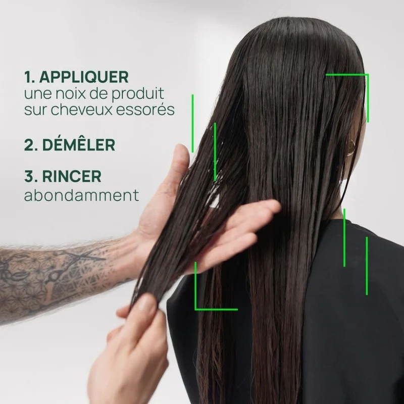 Baume démêlant texturisant "Triphasic" - Cheveux clairsemés