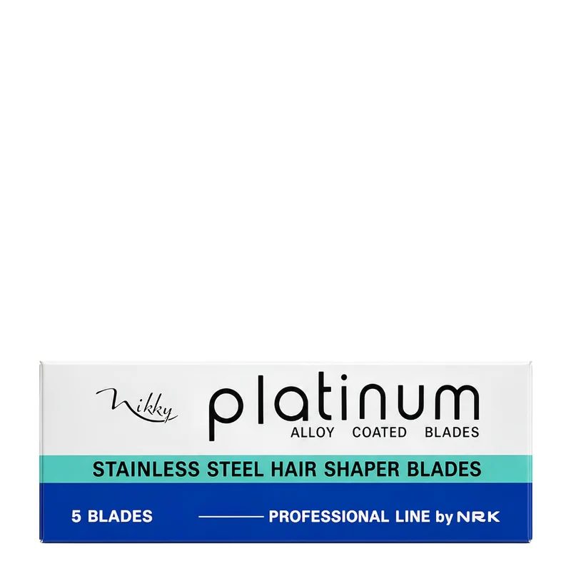 Lames de rasoir "Platinum Hair Shaper Blades" (Paquet de 5)