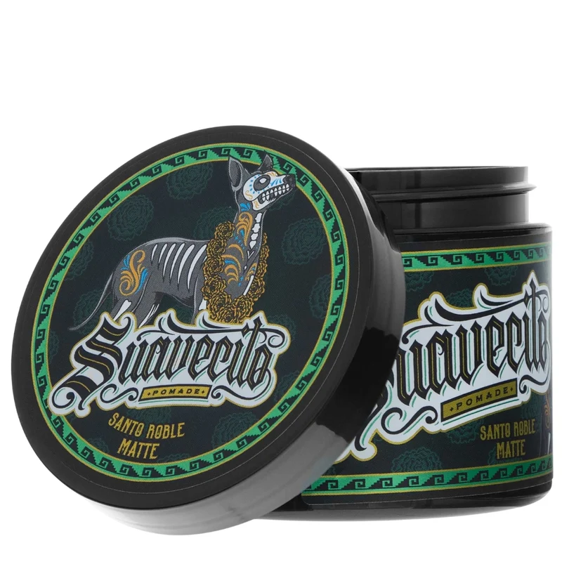 Pommade "Matte Pomade" Édition "Santo Roble" - Tenue moyenne, fini mat (113g/4.0oz)