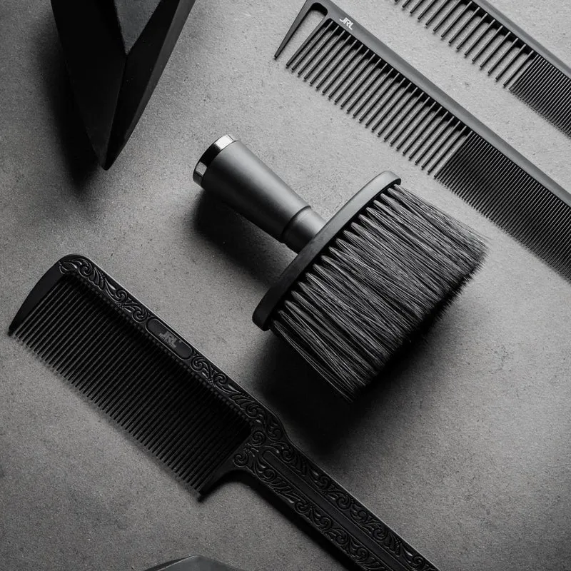 Époussette pour le cou "Neck Duster" (135mm/5.3" x 100mm/3.9") - Noir