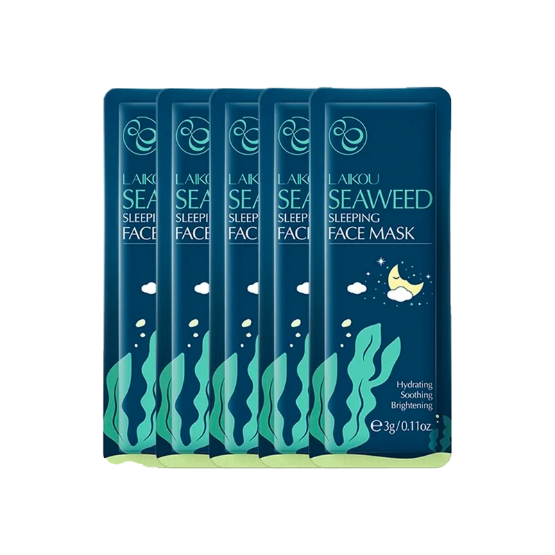 Lot de 5 Masques Hydratants de nuit visage