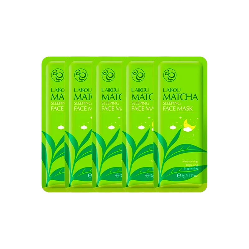 Lot de 5 Masques Hydratants de nuit visage