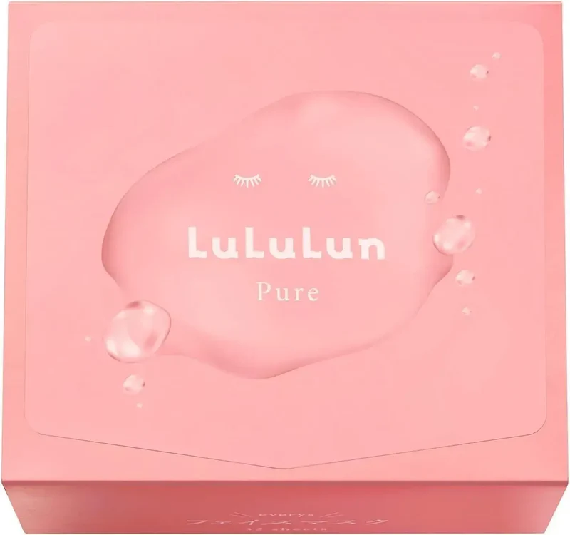 Lululun Pure Daily Hydrating 32 Sheet Facial Mask Bulk Set
