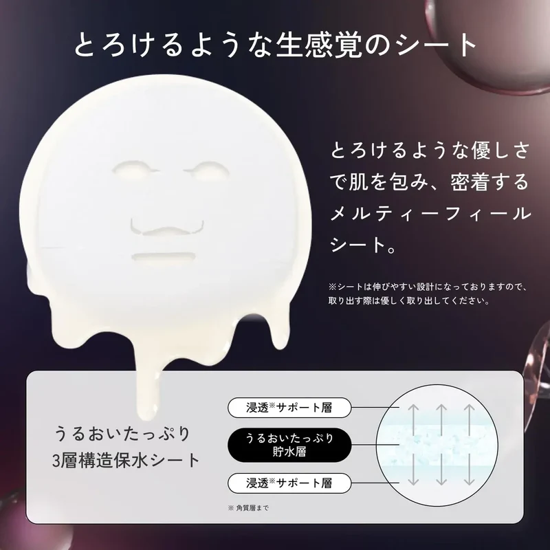 Lululun Hydra PD Facial Mask 7 Sheets Hydrating Complexion