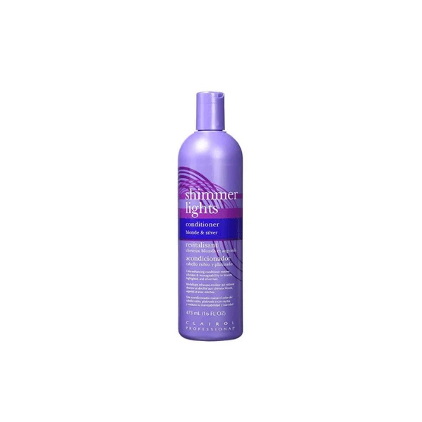 Revitalisant cheveux blonds et argentés Shimmer Lights - Clairol