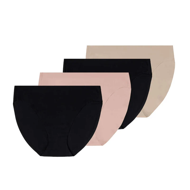 HALSTON - Paquet de 4 Culottes Bikini Invisibles