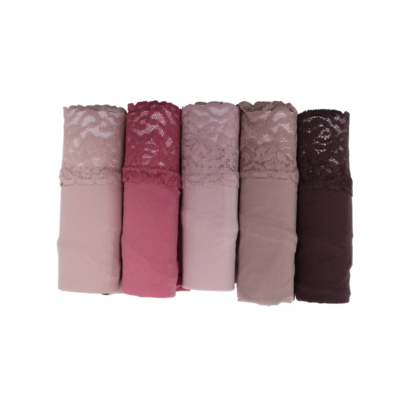 BLACK BOW - Paquet de 5 Culottes Très Élastiques