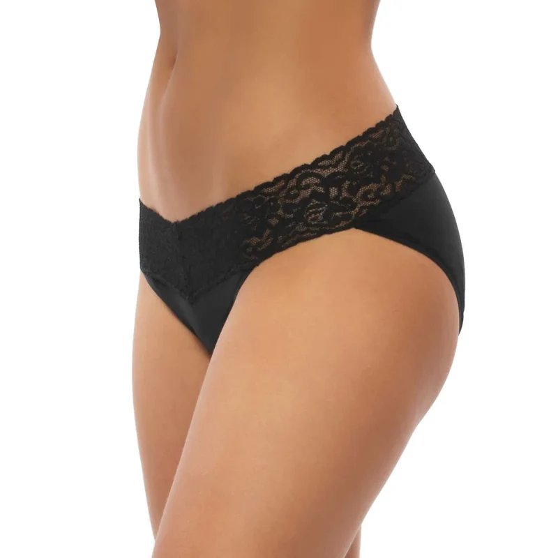 BLACK BOW - Paquet de 5 Culottes Très Élastiques