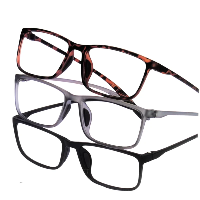 INNOVATIVE EYEWEAR - Paquet de 3 Lunettes de Vue Flexibles TAYLOR