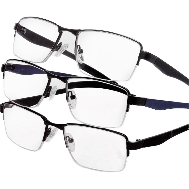 INNOVATIVE EYEWEAR - Paquet de 3 Lunettes de Vue en Métal WAYNE