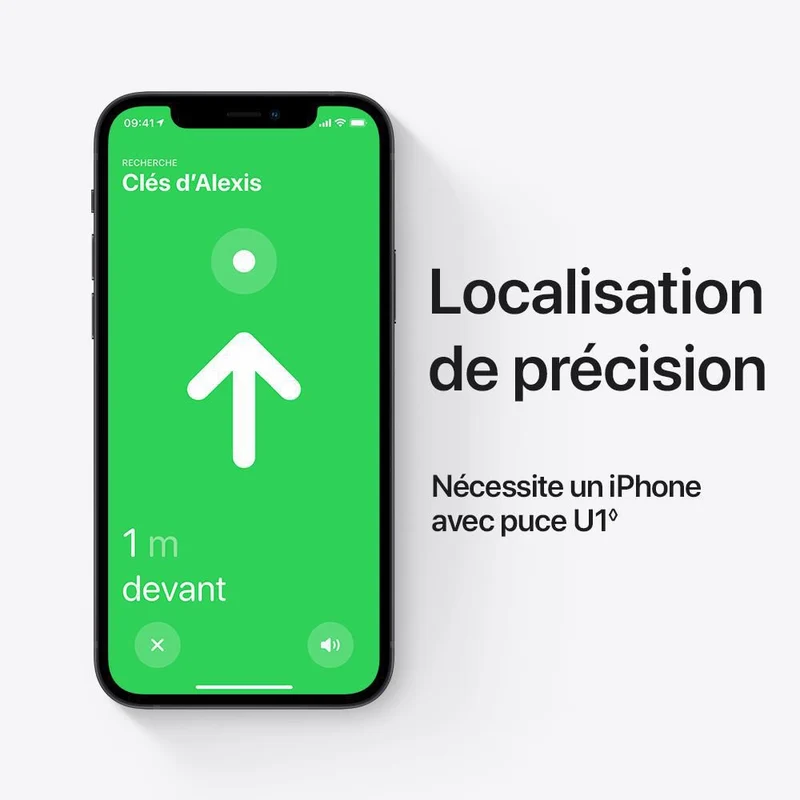 APPLE - Ensemble de 4 AirTag