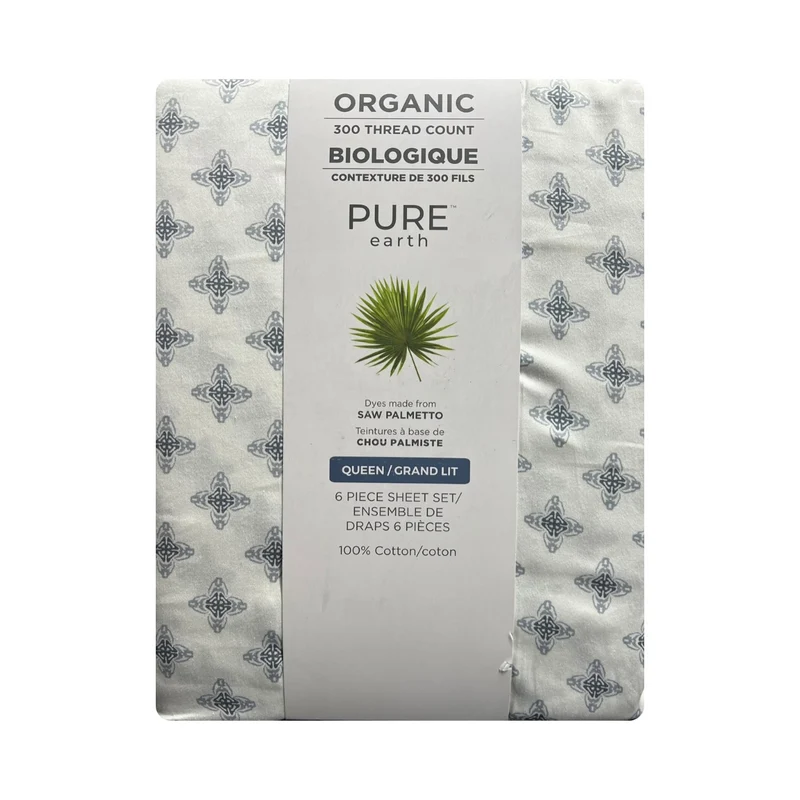 PURE EARTH - Ensemble de Draps 6 Pièces