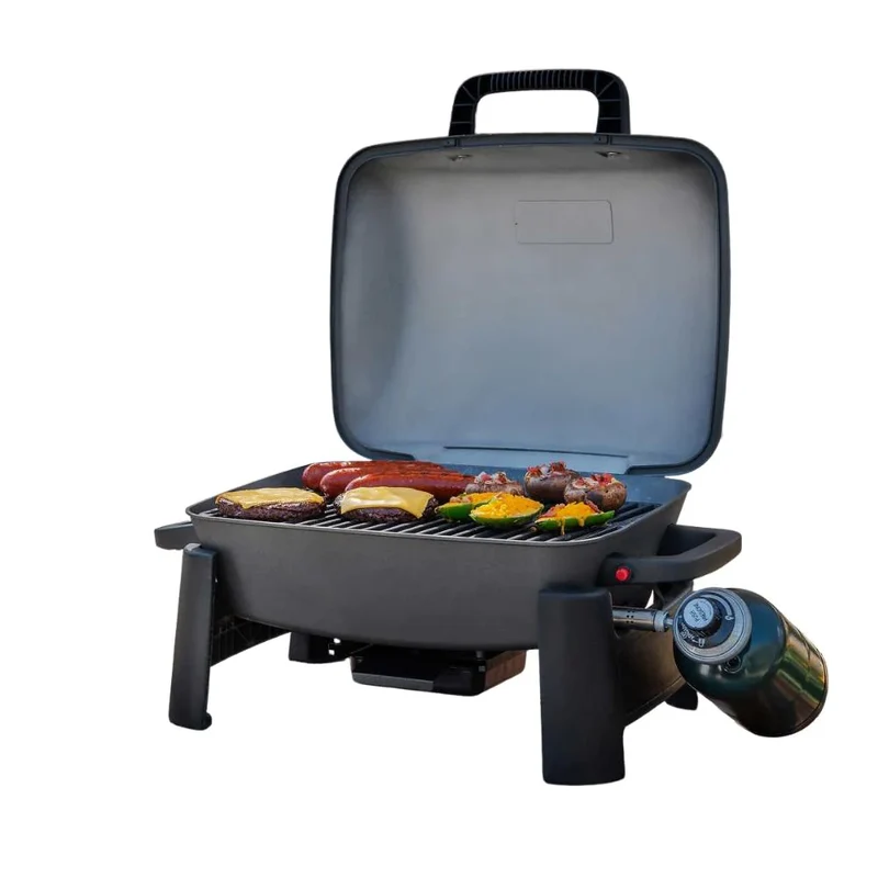 NEXGRILL - Barbecue de Table au Gaz en Aluminium à 1 Brûleur pour l'Extérieur