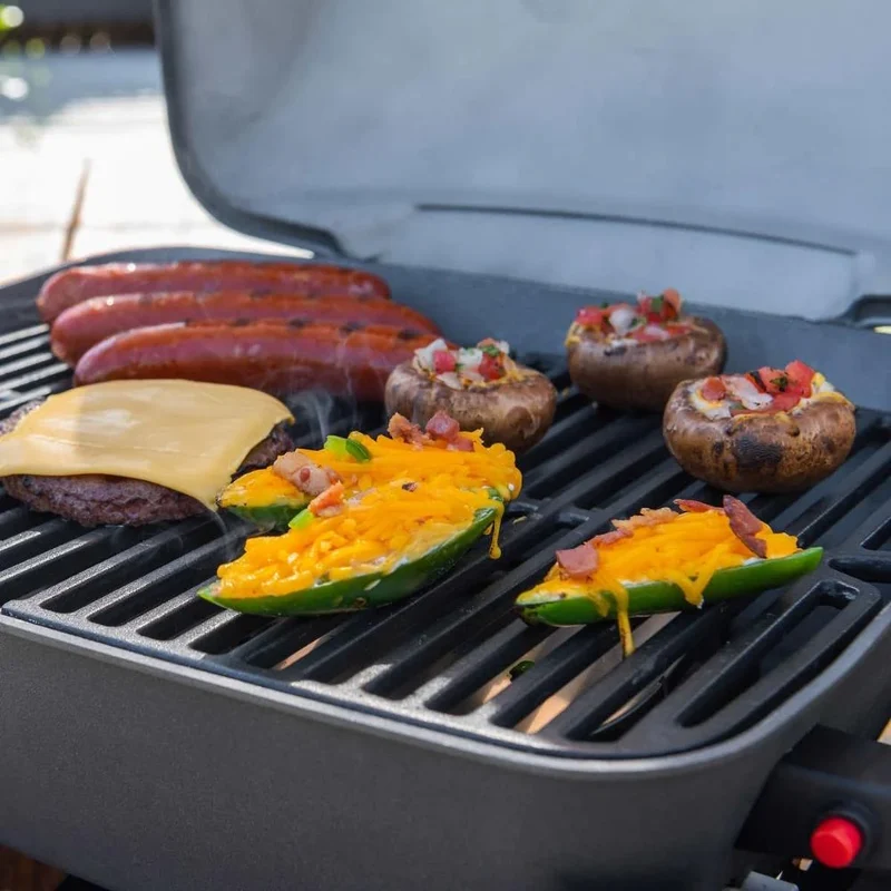 NEXGRILL - Barbecue de Table au Gaz en Aluminium à 1 Brûleur pour l'Extérieur
