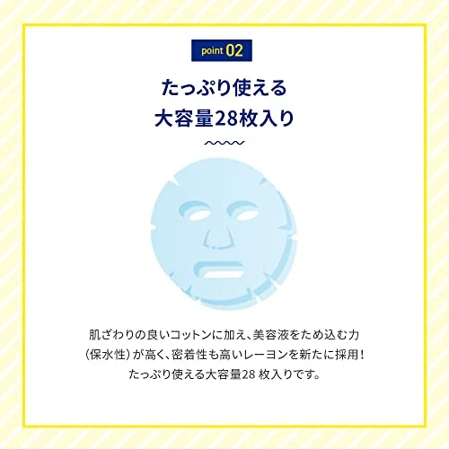 Melano CC Intensive Countermeasure Mask large volume 28 masks.