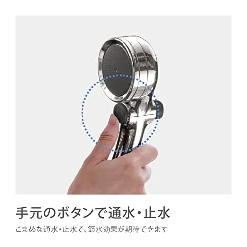 Takagi Shower Head Shower Metallic Pita Water Saving JSB022M